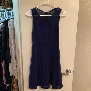 Express Navy Blue Dress
